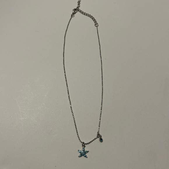 Swarovski Touchstone Crystal Petite Starfish Necklace - Picture 5 of 6